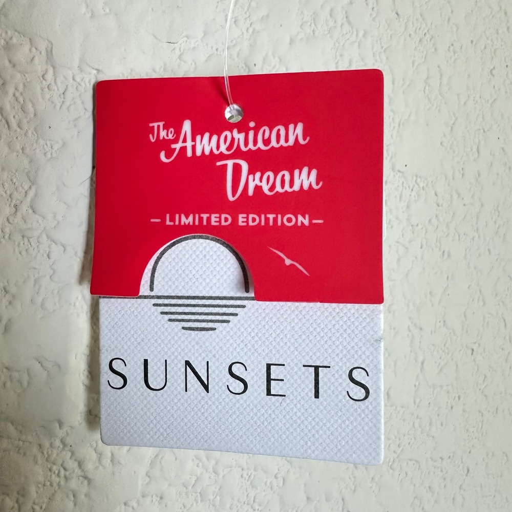 Sunsets American Dream Unforgettable Bikini Bottom XL Red White Blue Tropical - Picture 4 of 7